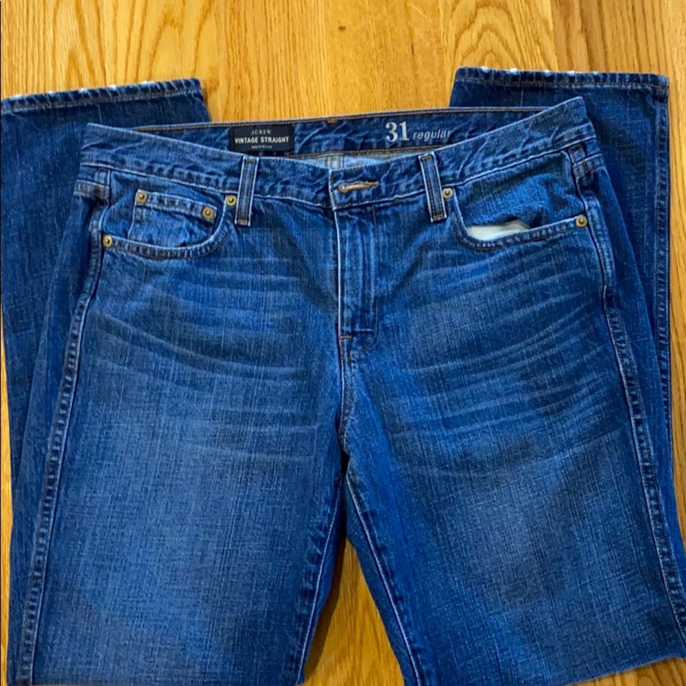 Jcrew vintage straight 31R - never worn